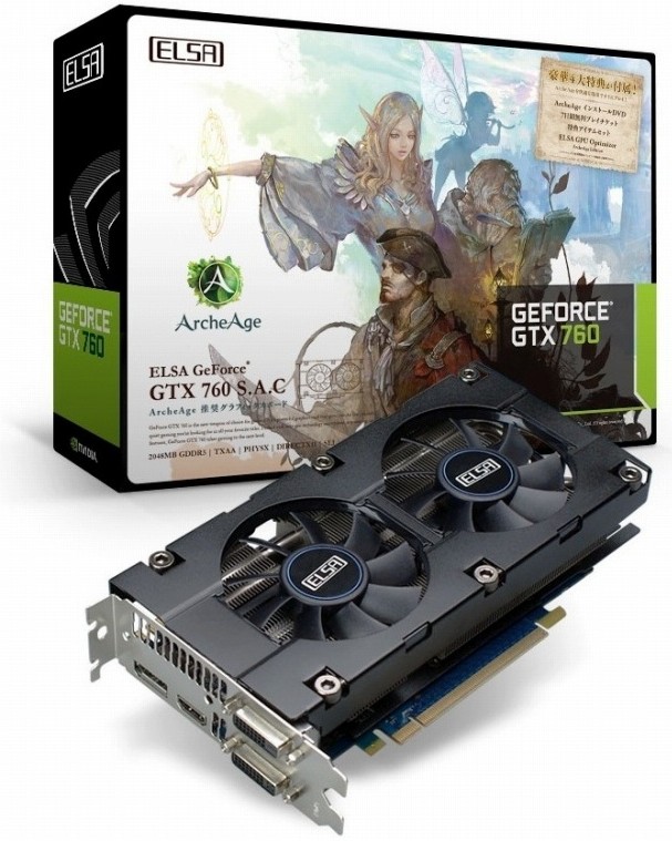 ELSA is preparing a GTX 760 SAC video card